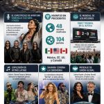 El Estadio Azteca hace historia: México y Shakira inauguran el Mundial 2026 por todo lo alto.